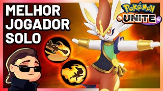 CINDERACE PROFISSIONAL Gameplay Explicativa do Melhor Jogador BR Pokemon Unite [upl. by Iny]