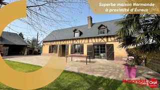 À VENDRE  Superbe maison Normande à proximité dÉvreux [upl. by Nyre603]