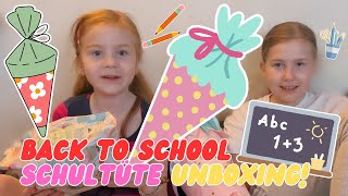 Caroline öffnet ihre Schultüte I erster Schultag I Einschulung Back to School 2024 I Family Fernweh [upl. by Eiclehc605]