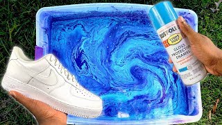 HYDRO Dipping AIR FORCE 1s 💧👟 GIVEAWAY [upl. by Lerrej559]