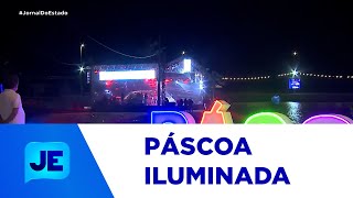 Programação da vila da páscoa iluminada  JE [upl. by Htebirol]