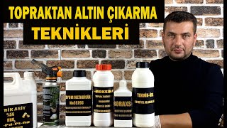 TOPRAKTAN ALTIN ÇIKARMA TEKNİKLERİ [upl. by Akaya]