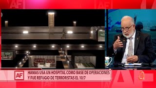 Israel acusó a Hamas de utilizar el hospital más grande de Gaza como base de operaciones terroristas [upl. by Onitrof]