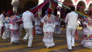 La danza de la cinta jarana yucateca [upl. by Gronseth272]