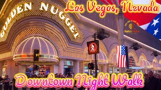 4K HDR Las Vegas Strip Night Walking Tour  2023  Las Vegas Nevada [upl. by Australia310]