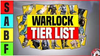 Ranking Every Warlock EXOTIC in PvE Exotic Tier List Destiny 2 Lightfall [upl. by Nomzaj]