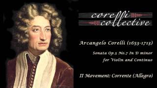 Corelli Violin Sonata Op5 n7  II Mvt  Corelli Collective [upl. by Ecirtel]