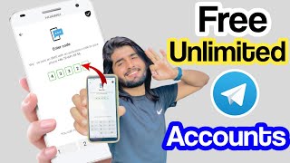 create telegram account without phone number  make unlimited telegram account [upl. by Anasor]