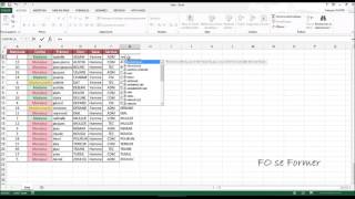 Excel  Fonction MAJUSCULE  MINUSCULE  NOMPROPRE [upl. by Enelear]