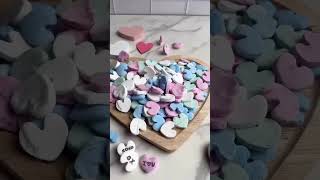 Healthier Candy Hearts made with Ossa Organic Gelatine by healthyholme 💕 [upl. by Naud]