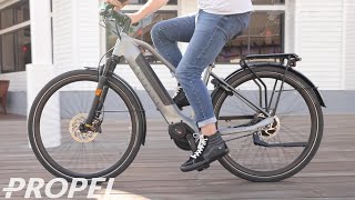 Gazelle C380 Electric Bike Review [upl. by Eltsyrc]