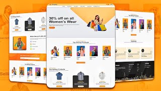 🔥Complete Ecommerce Website using React JS and Tailwind CSS  Step by Step Tutorial [upl. by Dinin769]