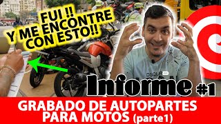 INFORME 1 Grabado de autopartes para motos  Lo que nos faltaba  Todos los detalles  Orosus [upl. by Biegel]