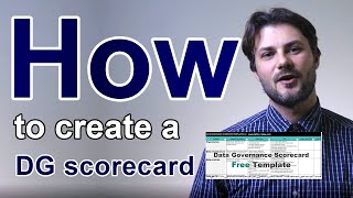 How to create a data governance scorecard datagovernance [upl. by Karrie]