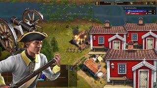 partida con suecos en ranked age of empires 3 [upl. by Enaled926]