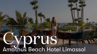 Amathus Beach Hotel Limassol Cyprus [upl. by Eirrehc733]