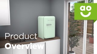 Smeg Fridge FAB5RPG3 Product Overview  aocom [upl. by Enortna253]