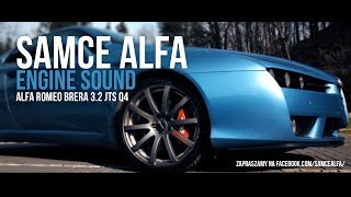 Alfa Romeo BRERA 32 JTS Q4 ENGINE SOUND Samce Alfa [upl. by Renrew235]