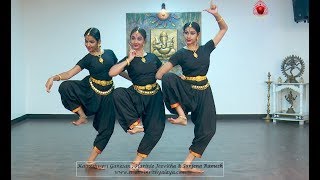 Shankar Mahadevans Popular song quotGananayakayaquot  Sridevi Nrithyalaya  Bharathanatyam Dance [upl. by Ethbin]