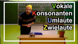 2 Klasse Vokale Konsonanten Umlaute Zwielaute  Eine Übersicht über die Buchstabenfamilien [upl. by Sliwa]