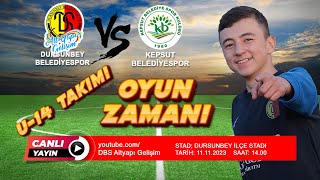 U14 DURSUNBEY BELEDİYESPOR VS KEPSUT BELEDİYESPOR LİG MAÇI [upl. by Rosabelle]