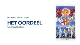 De betekenis van de tarotkaart Het Oordeel 20 [upl. by Angle]