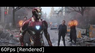 Ironman suitup Infinity War 24fps vs 60fps comparison [upl. by Olson697]