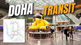 Hamad International Airport Terminal tour Entry and Exit How to Transfer and Transit Guide [upl. by Ycinuq]