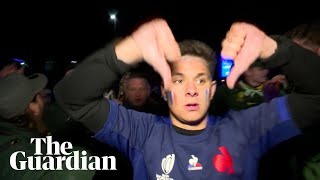 France fans in disbelief as South Africa revel in Rugby World Cup quarterfinal joy [upl. by Ynetruoc]