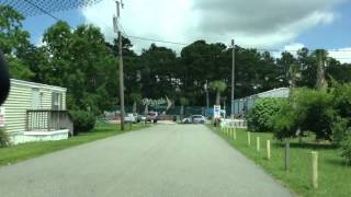 Driving through Myrtle Manor Trailer Park Also known as Pa [upl. by Annmaria]