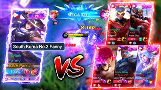 YASUO FANNY vs PRO PLAYERS  WHO WILL WIN  MLBB [upl. by Stephana]