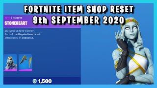 STONEHEART IS BACK Fortnite Item Shop Reset 9th September 2020 [upl. by Theurer]