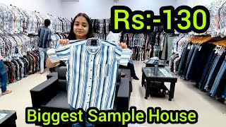 Rs130🔥Biggest Manufacturer in AhmedabadAhmedabad Shirt ManufacturerShirt Wholesale MarketShirt [upl. by Nashbar]