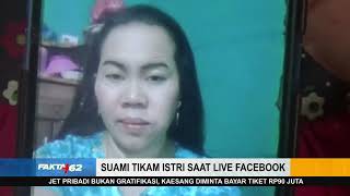 Suami Tikam Istri Saat Live Facebook Di Kab Serdang Begadai Sumatra Utara  Fakta 62 [upl. by Lesley]