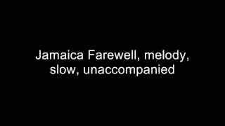 Jamaica Farewell  MELODY for ukulele practice needs accompanying tab [upl. by Suiluj657]