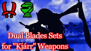 MHW Dual Blades Meta Sets Kjarr Weapons  High DPS 100 Critical [upl. by Austina]