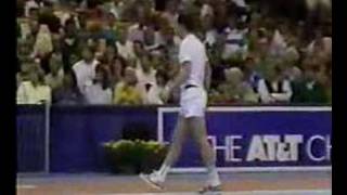 John Mcenroe goes ballistic at the umpire [upl. by Eardnaed342]