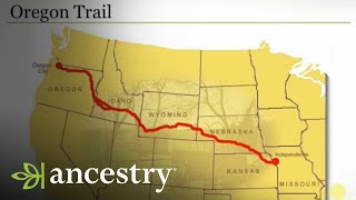 Westward Expansion on the Oregon Trail  Ancestry [upl. by Notsle484]