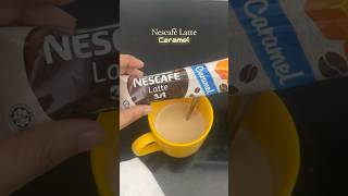 Making process of Nescafé 3 in 1 Latte Caramel ☕️ corporatelife coffeelover explorewithyashi [upl. by Palma]