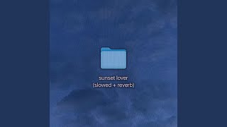 sunset lover  guitar version Slowed  reverb [upl. by Enyaz664]
