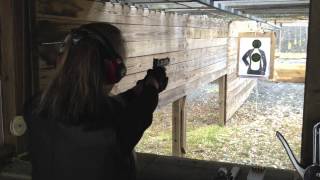 IN ACTION Kimber 1911 Custom Target II 45 ACP Handgun [upl. by Nair]