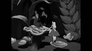 Alice in Wonderland 1951 The Caterpillar BLACK AND WHITE EDITION [upl. by Soracco]