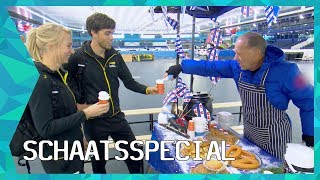 Ron trakteert de beste schaatsers van Nederland  ZAPPSPORT [upl. by Trip85]