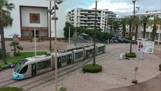 Rabat Morocco 🎞🚊PLACE AL JOULANE الرباط ساحة الجولان [upl. by Vivica352]