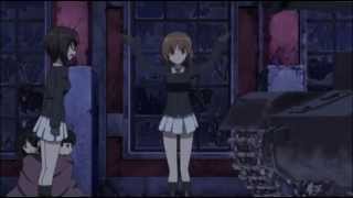 Girls Und Panzer  Angler Fish Dance Episode 9 version English Dub [upl. by Neelrak]