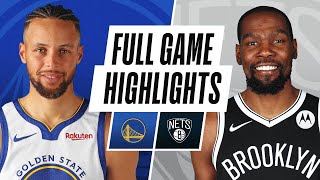 WARRIORS at NETS  FULL GAME HIGHLIGHTS  December 22 2020 [upl. by Immac966]