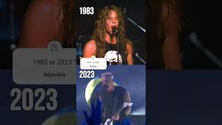 1983 2023  40 years of seek and destroy metallica m72worldtour 72seasons jameshetfield m72 [upl. by Aieka]