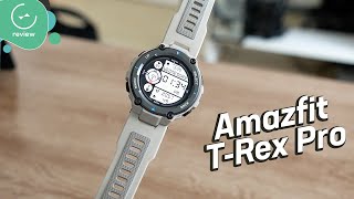 Amazfit TRex Pro  Review en español [upl. by Anailli]