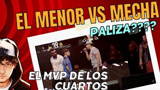 ESTE HOMBRE NO ES HUMANO 🤯🔥🙀  EL MENOR VS MECHA I FMSINTERNACIONAL reacción [upl. by Aninotna518]