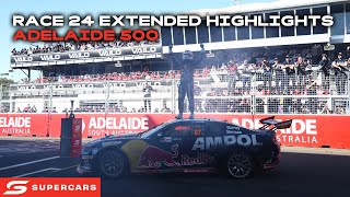 Race 24 Extended Highlights  VAILO Adelaide 500  2024 Repco Supercars Championship [upl. by Analak]